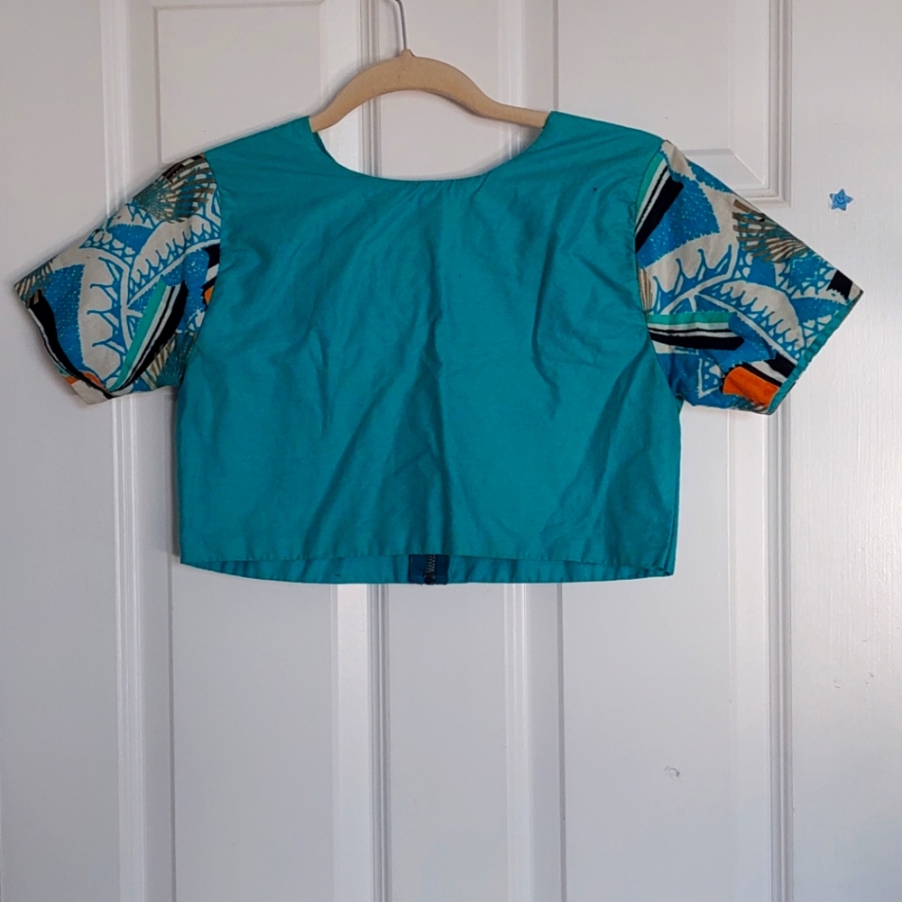 Ankara crop top